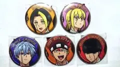 【全５種類コンプリートセット】マッシュル  缶バッジ