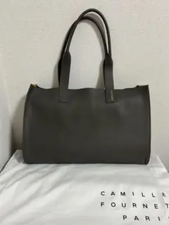 カミーユフォルネ トートバッグ バック ヴォーリス パイソン 紫