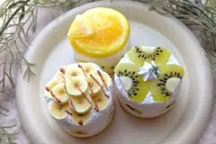 ケーキ　3個セット　フェイクスイーツ