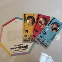 FRUITS ZIPPER ららぽーと　ステッカー