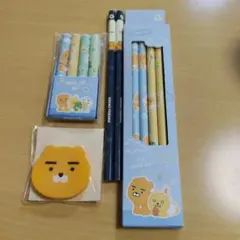 KAKAOFRIENDS 鉛筆 鉛筆キャップ 消しゴム セットのサムネイル