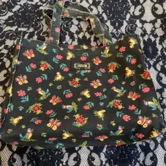 フェイラー　ハイジ　FEILER 花と動物プリント ハンドバッグ