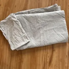 カバー　シーツ　掛け布団　敷き布団　枕カバー　ライトグレー　綿100%