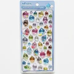 正規品　ボンボンドロップシール　しずくちゃん　クーリア しずくの森のなかまたち