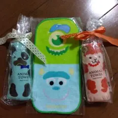 モンスターズ・インク他 ミニタオル3つセット