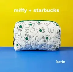 ミッフィー  スターバックス ポーチ 新品未開封 海外限定】スタバ ミッフィー ポーチ スターバックス 新品未使用