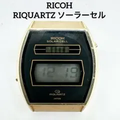 希少 レトロ リコー リクォーツ ソーラー デジタル 腕時計 RICOHジャンクのサムネイル