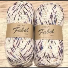 924 ドロップス　DROPS Fabel ソックヤーン　ポップ 中細 4ply