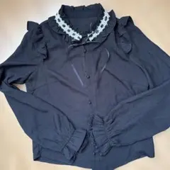PEPLUM by YOSHIKI HISHINUMA フリルカラーブラウス - メルカリ