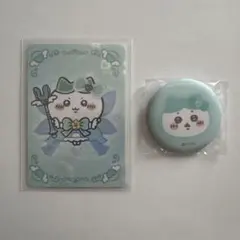 まじかるちいかわ　缶バッジ　ノベルティカード　ハチワレ