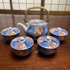 急須と茶碗4個セット