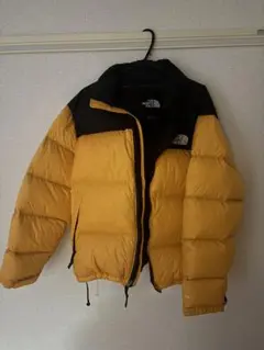 THE NORTH FACE ダウンジャケット XL イエロー/ブラック
