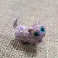 関西万博☆スーダン マーブルキャット⑦ コモンズD パープルゴールド 匿名配送