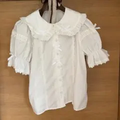 A*i様 クラシカル ワンピース 半袖 モスグリーン レース 刺繍 くるみボタン A*i様 クラシカル ワンピース 半袖 モスグリーン レース 刺繍 くるみ