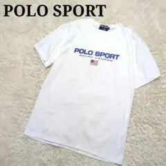 希少美品！POLO SPORT RALPHLAUREN　Tシャツ　Lサイズ　白