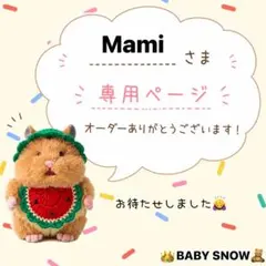Mamiさま専用☆