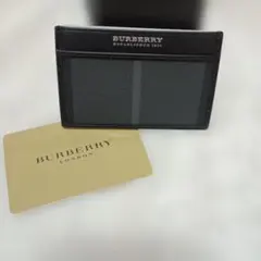 新品未使用】BURBERRY ペンケース 黒 箱付き/リベラシリーズペンシース