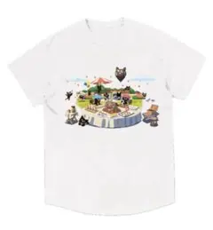 キヨ猫Tシャツ キヨ猫パーティー 白 レディース
