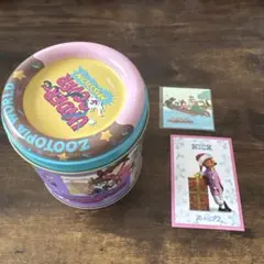 ズートピア2 缶シール付き、映画特典カードニック