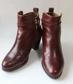 エスペランサ ブラウン 本革 スエード ブーツ Sサイズ Mヒール