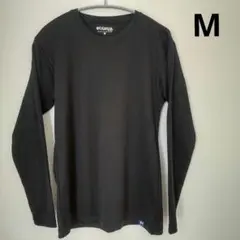 メンズ　長袖アンダーウェア　Mサイズ　ブラック