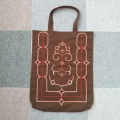 アイヌ 刺繍トートバッグ