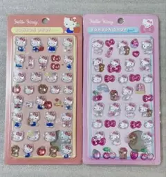 ハローキティ ボンボンドロップ　シール　硬いタイプ　 2シート　ボンドロ