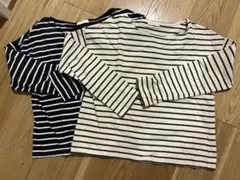 earth music&ecology ボーダー長袖Tシャツ 2枚セット