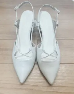 ルタロン　バックストラップパンプス