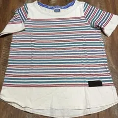 CUBE SUGAR ボーダーTシャツ カットソーのサムネイル