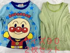 アンパンマンとヒートテック サイズ９０　2枚セット