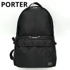 ポーター タンカー リュック デイパック ブラック ナイロン 男女兼用 A4収納