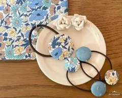 mignonリバティ☆ Poppy and Daisy オシャレセット ブルー