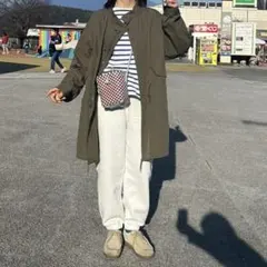 FREAK'S STORE モッズコート Mサイズ オリーブ