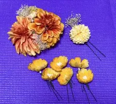 和装　成人式　髪飾り