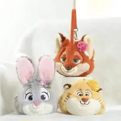 【即日発送】ズートピア ニック フェイスポーチ