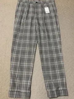 コムサイズム スラックス パンツ チノパン スーツ ドレス トラッド チェック