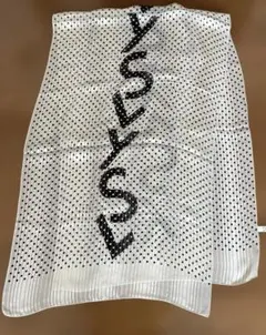 YvesSaintLaurent ドットロングスカーフ