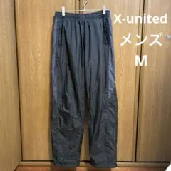 X-united メンズ ジャージパンツ M 黒