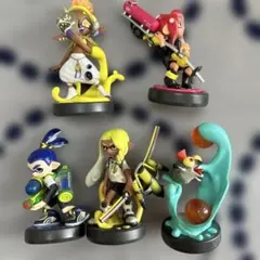 新品未使用 スプラトゥーン アミーボ ヒメ、イイダ、タコガール 単品3