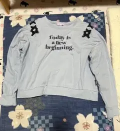 キッズライトブルー トレーナー 160