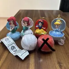 ディズニープリンセス フィギュア ガチャ5体セット