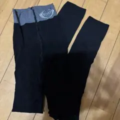 RIZAP 着圧レギンス ハイウエスト 2個セット　 中古