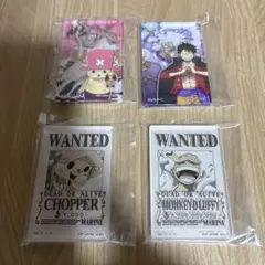一番くじ　ワンピース　G賞　アクリルブロック　ルフィ　ニカ　チョッパー　２種