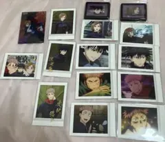 呪術廻戦 虎杖悠仁 伏黒恵  釘崎野薔薇 ぱしゃこれ 箔押し マグネット