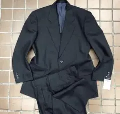 【激安価格】ネイビー系2Bリクルートスーツ　ビジネス　上下セットアップ/L A6