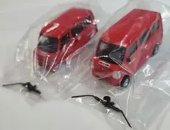 ガチャ未開封「スズキ CARRY 郵便車」2台セットのサムネイル