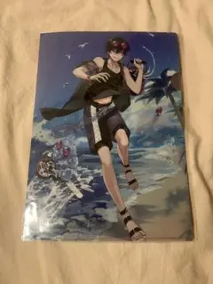 藍月すりっぷ あたたかくなる ポストカード アニカフェ カオス