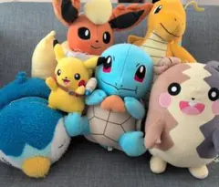 ポケモン ぬいぐるみ まとめ売り 8点セット - メルカリ