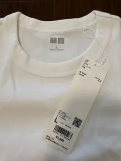 UNIQLO 白クルーネック　Tシャツ Lサイズ